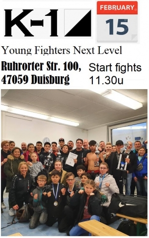 Jeugd MAC in Duisburg Young fighters next level 15.02